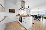 Küche / Küchenzeile - Ferienhaus Loft an der Ostsee Glücksburg - Top-Hundeurlaub