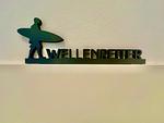 Dekoratives Detail - Wellenreiter - Top-Hundeurlaub