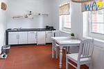 Küche / Küchenzeile - Ferienwohnung Strandhafer - Top-Hundeurlaub