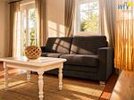 Wohnzimmer - Ferienwohnung Silbergras - Top-Hundeurlaub