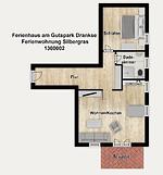 Grundriss - Ferienwohnung Silbergras - Top-Hundeurlaub