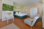 Schlafzimmer - Ferienwohnung Heiderose - Top-Hundeurlaub