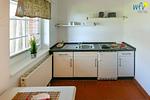Küche / Küchenzeile - Ferienwohnung Heiderose - Top-Hundeurlaub