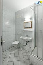 Badezimmer - Ferienwohnung Heiderose - Top-Hundeurlaub