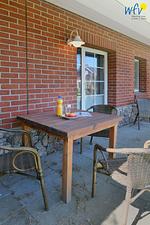 Terrasse - Ferienwohnung Heiderose - Top-Hundeurlaub