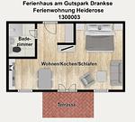 Grundriss - Ferienwohnung Heiderose - Top-Hundeurlaub