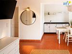Küche / Küchenzeile - Ferienwohnung Weißdorn - Top-Hundeurlaub