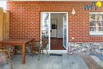 Terrasse - Ferienwohnung Strandroggen - Top-Hundeurlaub