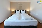 Schlafzimmer - Ferienwohnung Strandroggen - Top-Hundeurlaub
