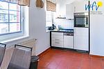 Küche / Küchenzeile - Ferienwohnung Strandroggen - Top-Hundeurlaub
