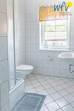 Badezimmer - Ferienwohnung Strandroggen - Top-Hundeurlaub