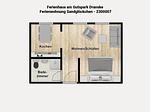 Grundriss - Ferienwohnung Sandglöckchen - Top-Hundeurlaub