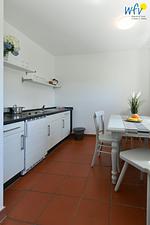 Küche / Küchenzeile - Ferienwohnung Sandglöckchen - Top-Hundeurlaub