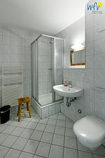 Badezimmer - Ferienwohnung Sandglöckchen - Top-Hundeurlaub