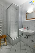 Badezimmer - Ferienwohnung Sandglöckchen - Top-Hundeurlaub