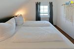 Schlafzimmer - Ferienwohnung Küstenklee - Top-Hundeurlaub