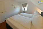 Schlafzimmer - Ferienwohnung Strandkamille - Top-Hundeurlaub