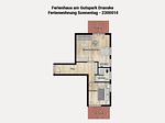 Grundriss - Ferienwohnung Sonnentag - Top-Hundeurlaub