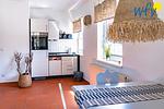 Küche / Küchenzeile - Ferienwohnung Sonnenmeer - Top-Hundeurlaub