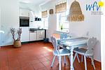 Küche / Küchenzeile - Ferienwohnung Sonnenmeer - Top-Hundeurlaub