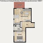 Grundriss - Ferienwohnung Sonnenmeer - Top-Hundeurlaub