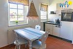 Küche / Küchenzeile - Ferienwohnung Sonnenrose - Top-Hundeurlaub