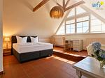 Schlafzimmer - Ferienwohnung Sonnenliebe - Top-Hundeurlaub