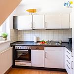 Küche / Küchenzeile - Ferienwohnung Sonnenliebe - Top-Hundeurlaub