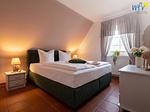 Schlafzimmer - Ferienwohnung Sonnenmorgen - Top-Hundeurlaub