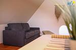 Wohnzimmer - Ferienwohnung Sonnenmorgen - Top-Hundeurlaub