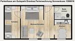 Grundriss - Ferienwohnung Sonnenkuss - Top-Hundeurlaub