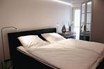 Schlafzimmer - Residenz am Yachthafen "Wohnung 18" - Top-Hundeurlaub