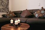 Wohnzimmer - Residenz am Yachthafen "Wohnung 18" - Top-Hundeurlaub
