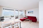 Wohnzimmer - Strandglück mit Meerblick - Top-Hundeurlaub