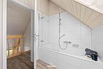 Badezimmer - Ferienhaus Wellenreiter Olpenitz - Top-Hundeurlaub