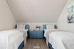 Schlafzimmer - Ferienhaus Wellenreiter Olpenitz - Top-Hundeurlaub
