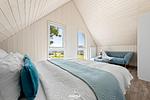 Schlafzimmer - Ferienhaus Wellenreiter Olpenitz - Top-Hundeurlaub