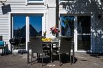 Terrasse - Ferienhaus Wellenreiter Olpenitz - Top-Hundeurlaub