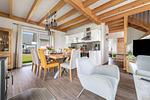 Wohnzimmer - Ferienhaus Möwenkoje Olpenitz - Top-Hundeurlaub