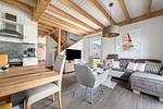 Wohnzimmer - Ferienhaus Möwenkoje Olpenitz - Top-Hundeurlaub