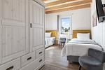 Schlafzimmer - Ferienhaus Möwenkoje Olpenitz - Top-Hundeurlaub