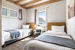 Schlafzimmer - Ferienhaus Möwenkoje Olpenitz - Top-Hundeurlaub