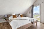 Schlafzimmer - Ferienhaus Möwenkoje Olpenitz - Top-Hundeurlaub