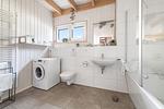Badezimmer - Ferienhaus Möwenkoje Olpenitz - Top-Hundeurlaub