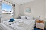 Schlafzimmer - Ferienwohnung Kleine Auszeit Nr. 1 - Top-Hundeurlaub