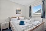 Schlafzimmer - Ferienwohnung Kleine Auszeit Nr. 2 - Top-Hundeurlaub