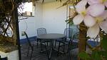 Terrasse - Ferienwohnung Kleine Auszeit Nr. 2 - Top-Hundeurlaub