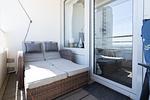 Balkon - App.388 - Strandlage - Top-Hundeurlaub