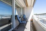 Balkon - App.388 - Strandlage - Top-Hundeurlaub