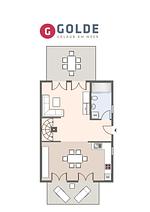 Grundriss - Reetdachhaus Dünennest - Top-Hundeurlaub